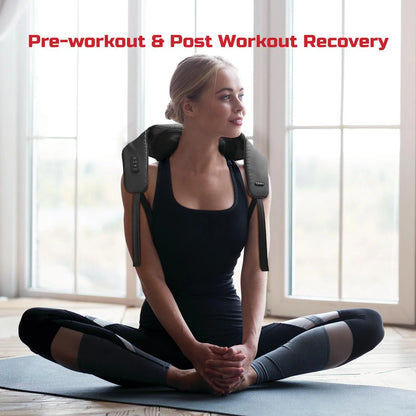 Zenavia™ Cordless Heated Neck and Shoulder Massager